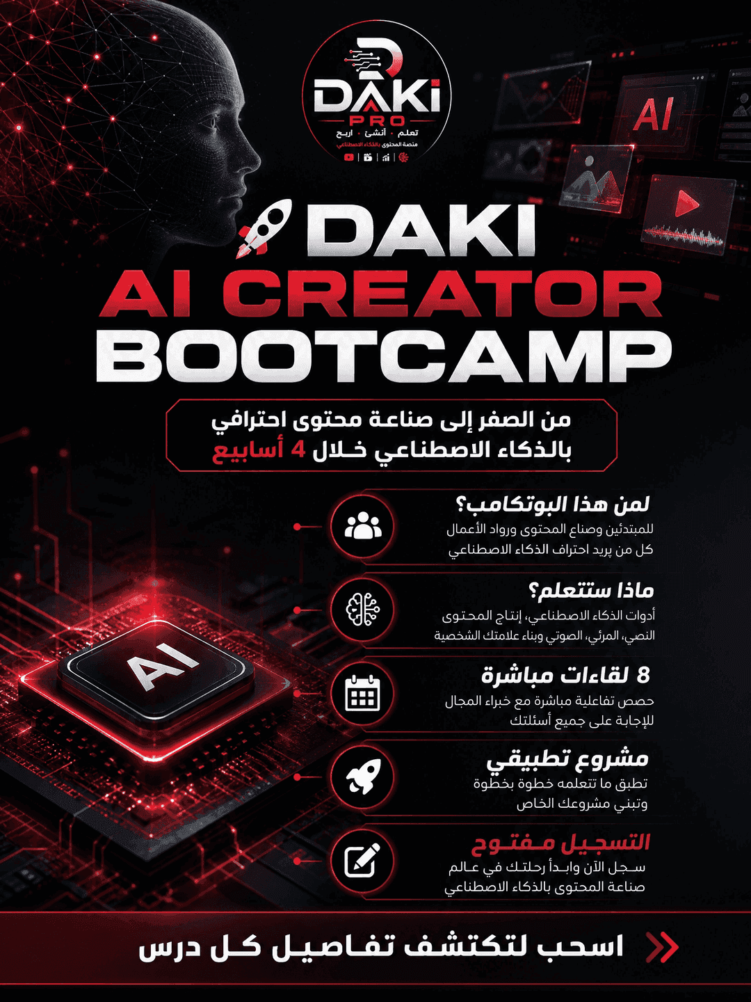 DAKI PRO Bootcamp PLUS Poster 1