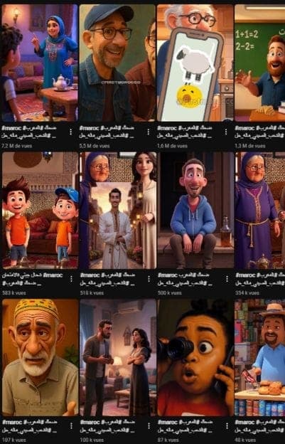 مشروع أنيميشن وشخصيات 3D