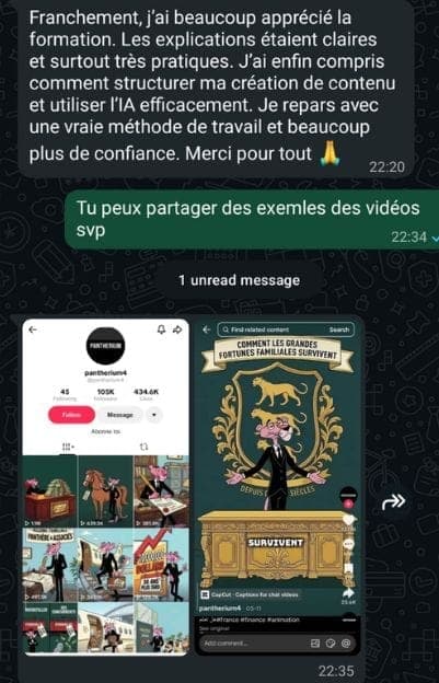 حساب إنفلوينسر بالذكاء الاصطناعي