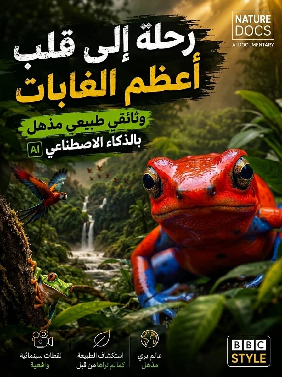 بوستر ضفدع السهم السام الأحمر