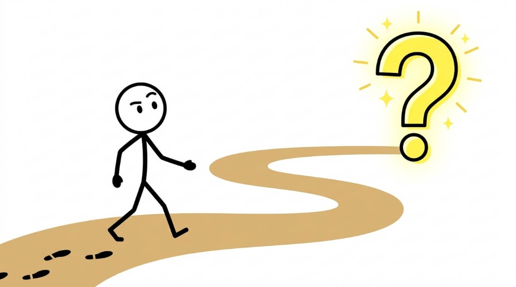 Stickman Question Path Example