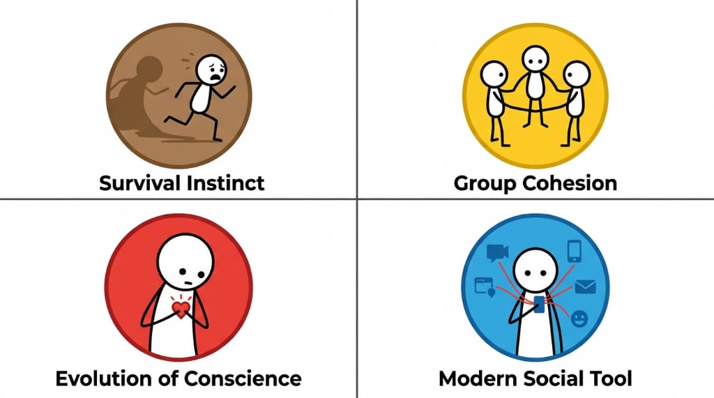 Stickman Infographic Grid Example